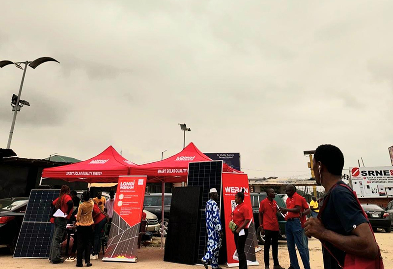 Revolucionarna aktivacija tržišta Arene WERAN Solar u Lagosu, Nigerija