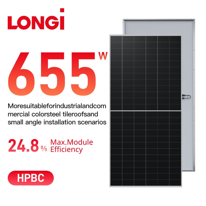 LONGi Himo X10 Monofacial 640-670w LR7-72HVHF solarni panel
