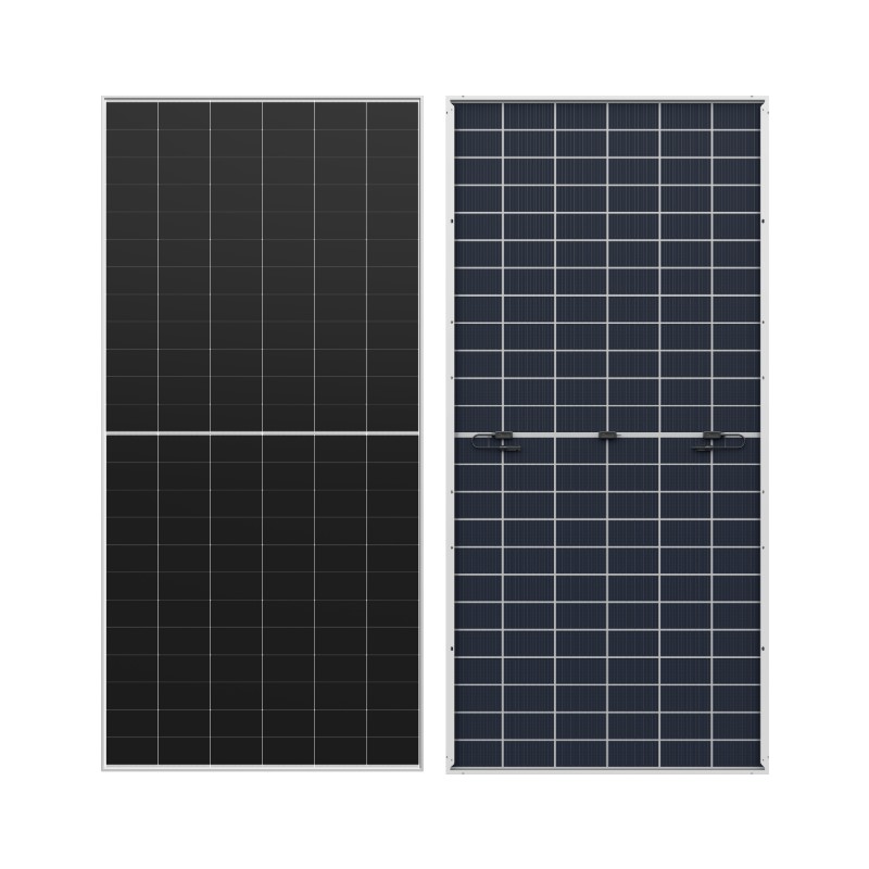 WERAN 640-670W HPBC 2.0 bifacijalni solarni panel – OEM dvostruki stakleni fotonaponski modul sa stražnjim kontaktom za komunalne i EPC projekte