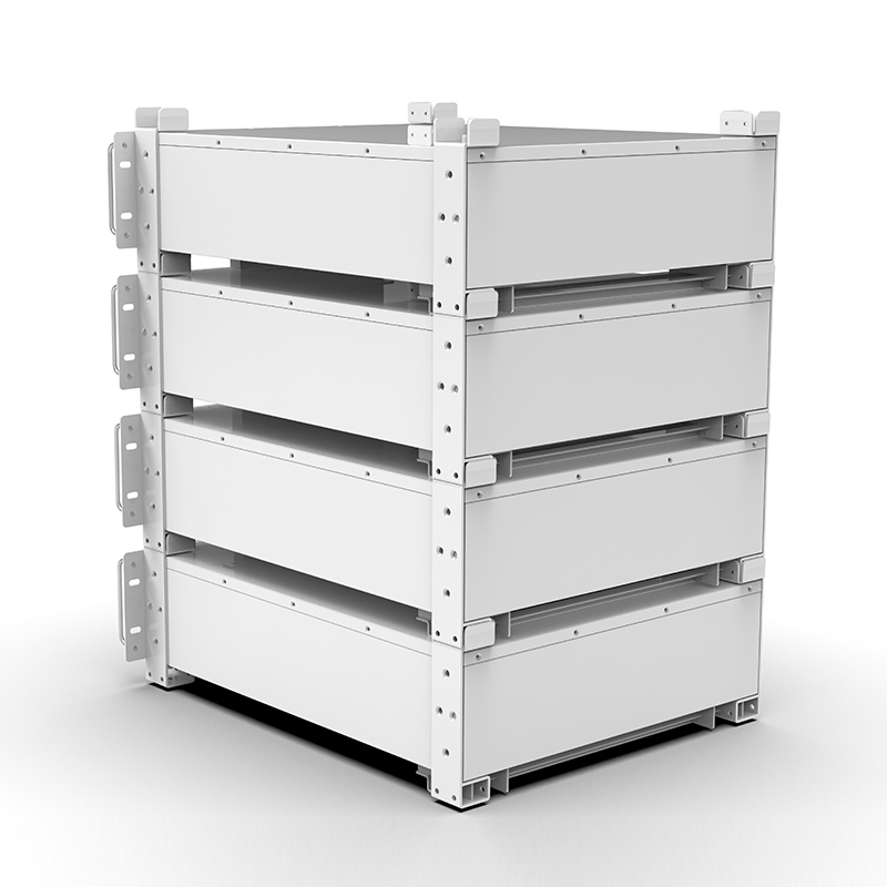 WERAN WRL-48100RW 51,2 V 100 Ah LiFePO4 stalna baterija (5,12 kWh) – 8000 ciklusa, CAN/RS485, kućni ESS koji se može složiti