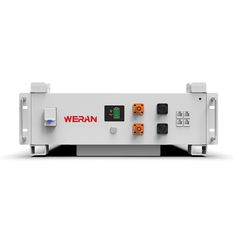 WERAN WRL-48100RW 51,2 V 100 Ah LiFePO4 stalna baterija (5,12 kWh) – 8000 ciklusa, CAN/RS485, kućni ESS koji se može složiti