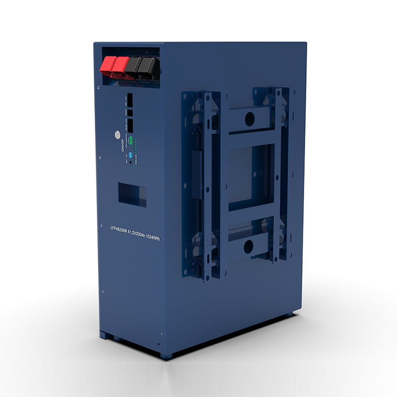 WERAN WRL-48100WB 51,2 V 100 Ah zidna LiFePO4 baterija (5,12 kWh) – IP65, 6000 ciklusa, vanjsko kućno solarno skladište