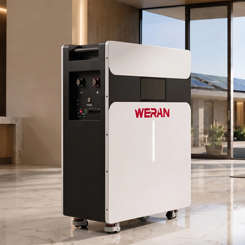 WERAN 51,2 V 314 Ah 16 kWh LiFePO4 baterija tipa valjka za kućnu pohranu energije